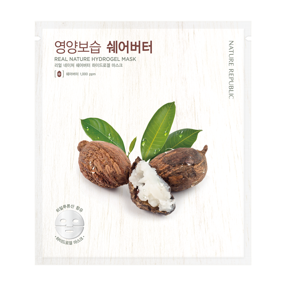[BUY 5 FREE 5] Real Nature Shea Butter Hydrogel Mask