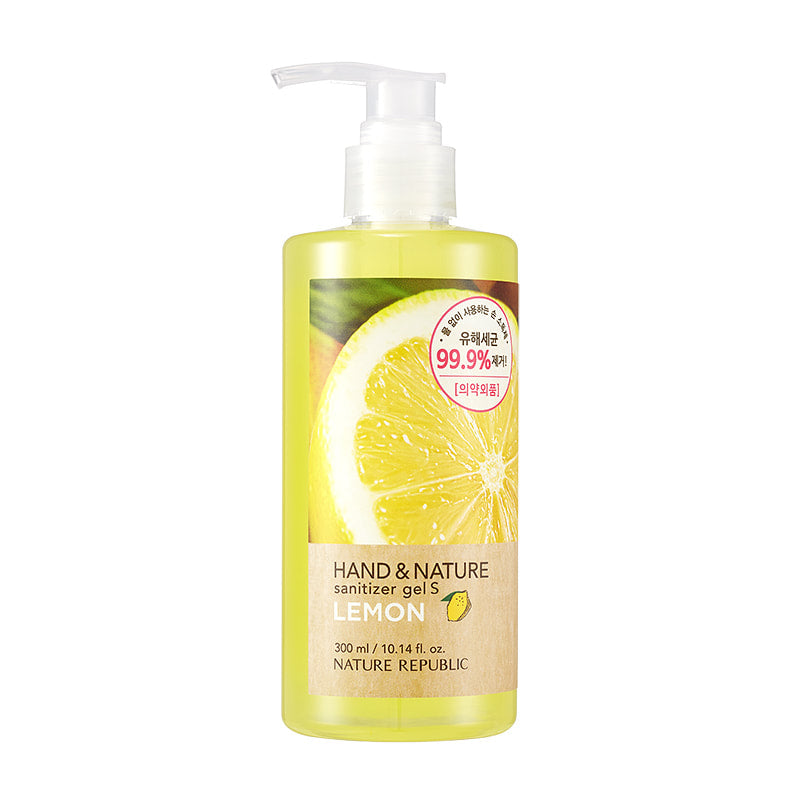 Hand & Nature Sanitizer Gel S - Lemon